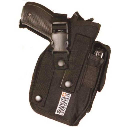 Holster ceinture Airsoft ambidextre noir