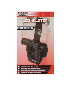 Holster cuisse droit Airsoft noir Swiss Arms