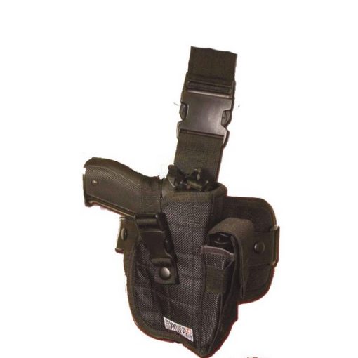 Holster cuisse droit Airsoft noir Swiss Arms