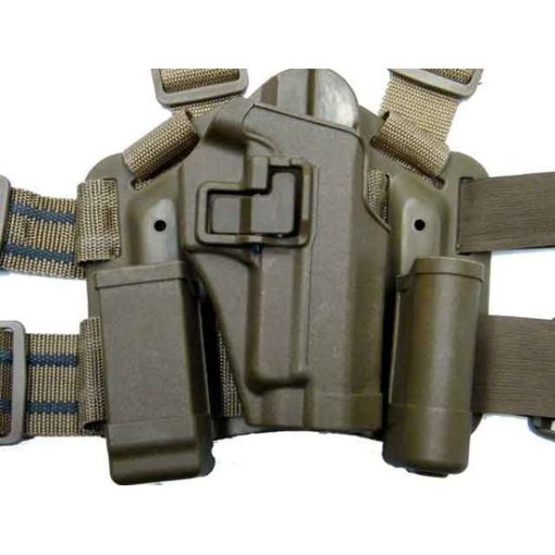 Holster cuisse P226 tan Airsoft CQC rigide