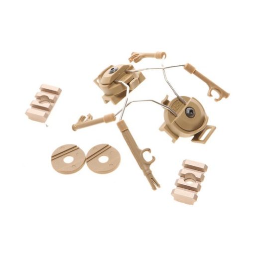 Kit Rails COMTAC pour casques tactiques Airsoft tan