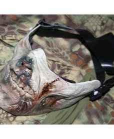 Masque protection zombie Airsoft type vert