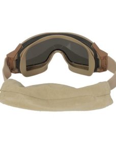 Masque tactique Airsoft tan-3 ecrans