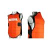 Plastron arbitrage Airsoft rouge orange fluo