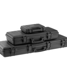 Valise transport noire polymere pour pistolet Airsoft 32 cm