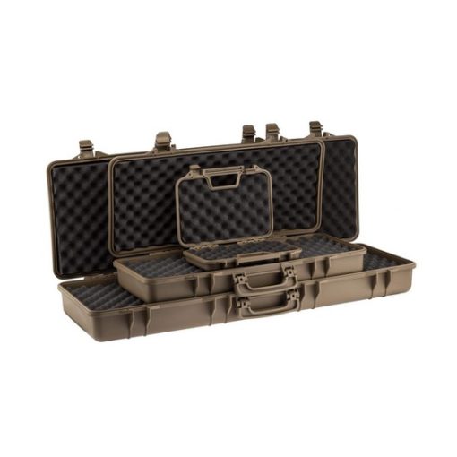 Valise transport tan polymere pour Airsoft 72 cm