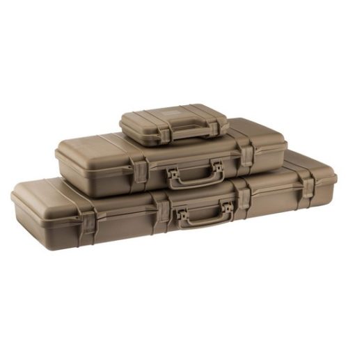 Valise transport tan polymere pour Airsoft 72 cm