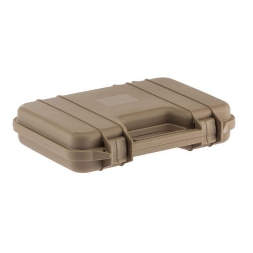 Valise transport tan polymere pour pistolet Airsoft 32 cm