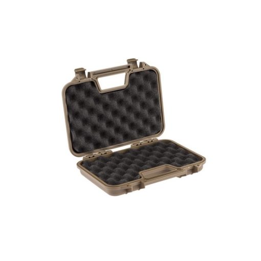 Valise transport tan polymere pour pistolet Airsoft 32 cm