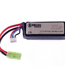 Batterie 8fields LiPo 11.1V 850 mAh 20/40c