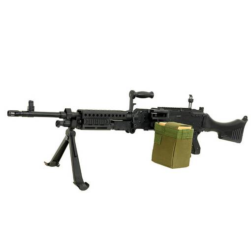 Mitrailleuse M240 metal AEG Golden Eagle | Blowback.fr.