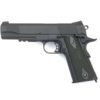 Colt 1911 rail gun Noir culasse metal Blowback CO2 KWC