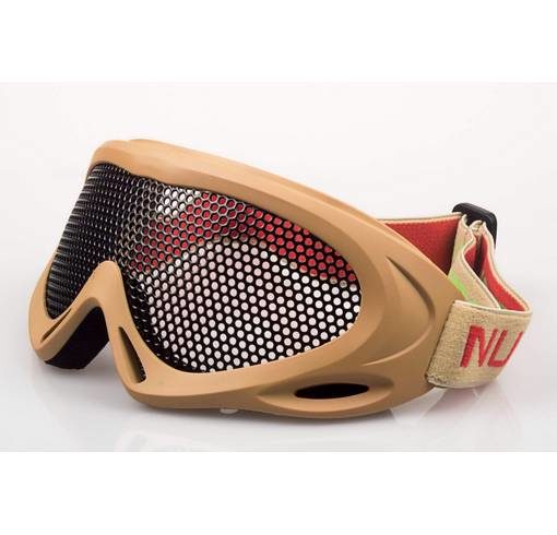 Masque tactique Airsoft grillage nuprol tan
