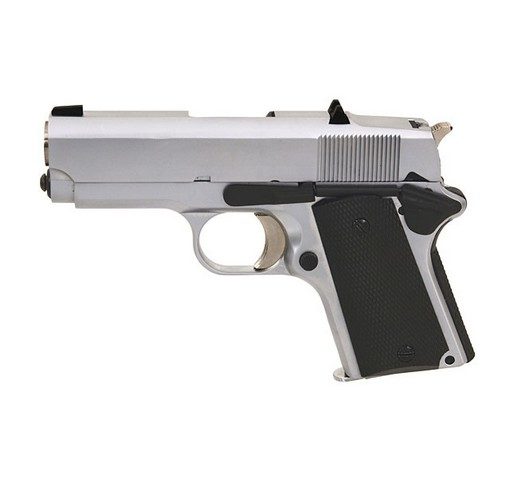 Pistolet Army 1911 Detonics Compact R45 Full metal Argenté GBB