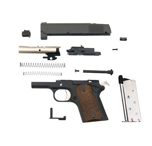 Pistolet Army 1911 Detonics Compact R45 Full metal noir GBB