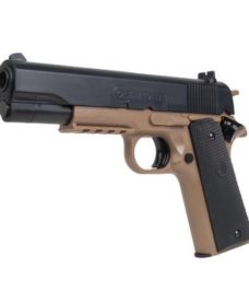 Pistolet Colt 1911 Spring tan-noir Academy