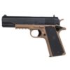 Pistolet Colt 1911 Spring tan-noir Academy