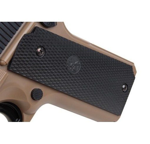 Pistolet Colt 1911 Spring tan-noir Academy