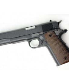 Pistolet Dueller 1911 double canon noir GBB WE