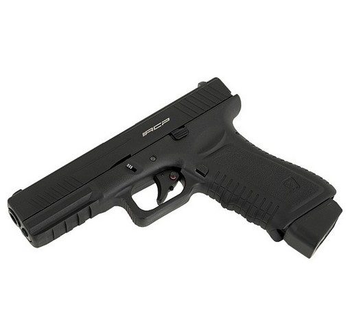 Pistolet G17 APS CO2 GBB V2 noir