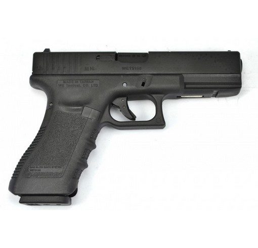 Pistolet G17 Gen3 GBB culasse métal WE