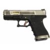 Pistolet G19 Gforce T3 argent or noir GBB WE