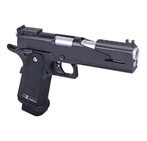 Pistolet Hi Capa 5.1 Version A GBB Noir Gaz WE