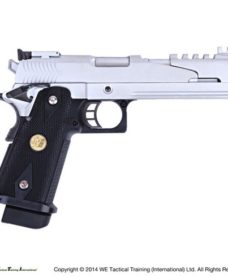 Pistolet Hi Capa 5.1 Version B GBB chrome Gaz WE