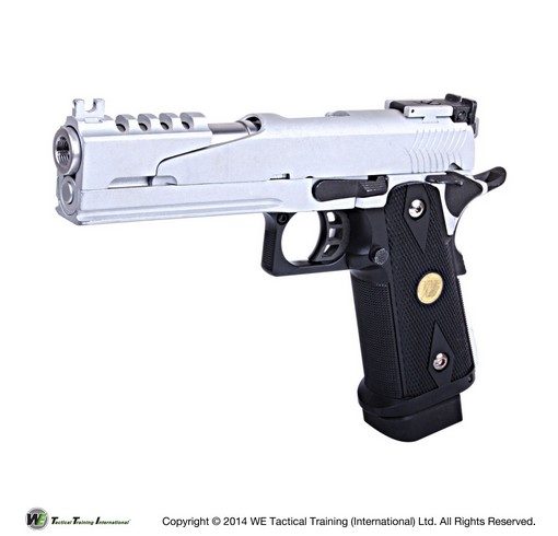 Pistolet Hi Capa 5.1 Version B GBB chrome Gaz WE