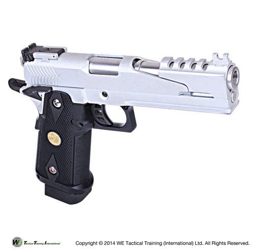 Pistolet Hi Capa 5.1 Version B GBB chrome Gaz WE
