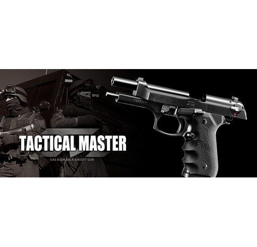Pistolet Tactical Master noir GBB Tokyo Marui