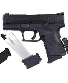 Pistolet XDM ultra compact 3.8 GBB noir 2 chargeurs WE