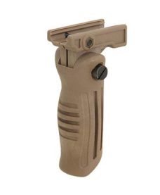 Poignée CQB Airsoft Pliable Rail Picatinny Tan