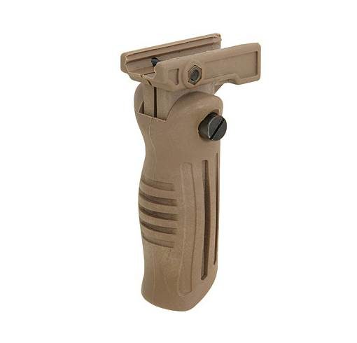 Poignée CQB Airsoft Pliable Rail Picatinny Tan