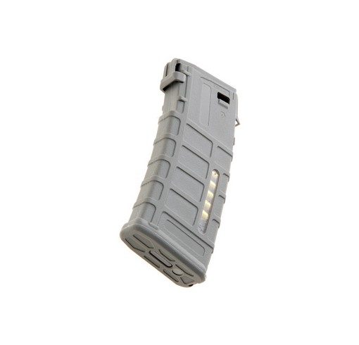Chargeur AEG M4 Airsoft PMAG M120 Gris