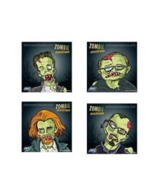 100 Cibles Airsoft Zombie 14cm