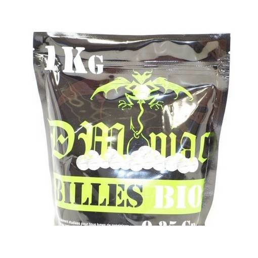 4000 Billes Bio Airsoft Dmoniac 0.25g