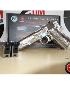 Dueller 1911 Double canon WE Floral Pattern GBB