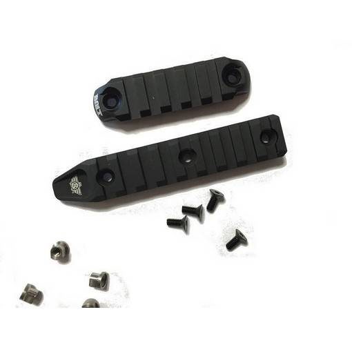 Lot de 2 rails Keymod 1x 5 Slot et 1x 9 Slot Bolt Airsoft