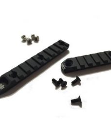 Lot de 2 rails Keymod 1x 5 Slot et 1x 9 Slot Bolt Airsoft