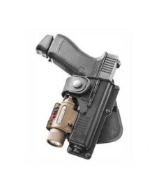 Paddle rotatif Glock 17 / 19 + lampe tactique