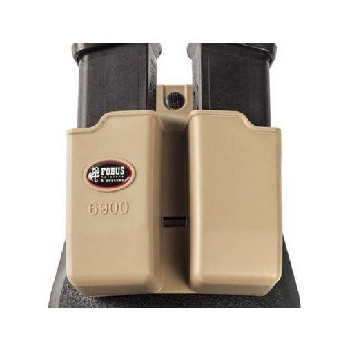 Paddle rotatif Glock 9mm Khaki 6900K RT Porte chargeur double