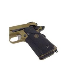 Pistolet WE MEU 1911 GBB Tan avec rail