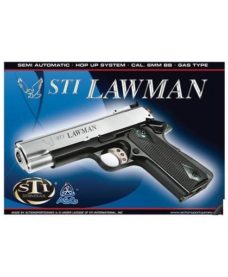 STI Lawman Airsoft Bicolore (silver / noir) GNB