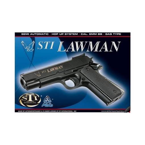 STI Lawman Airsoft Noir Gaz