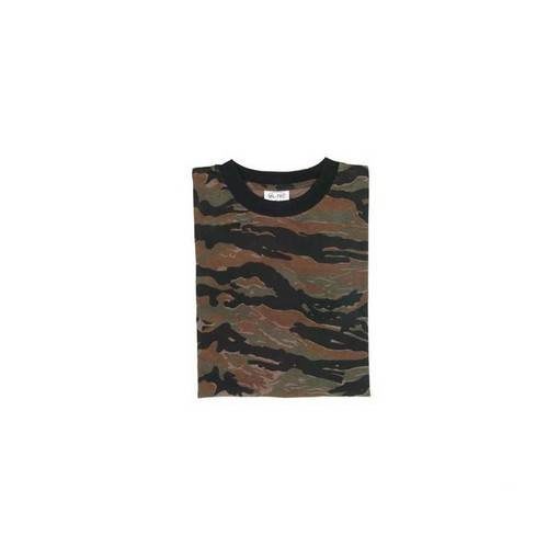 T-Shirt Airsoft camouflage Tiger stripe Taille L