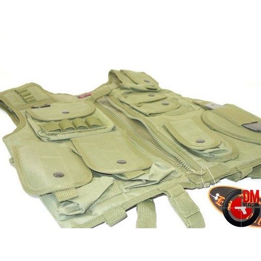 Veste tactique Airsoft SWAT OD