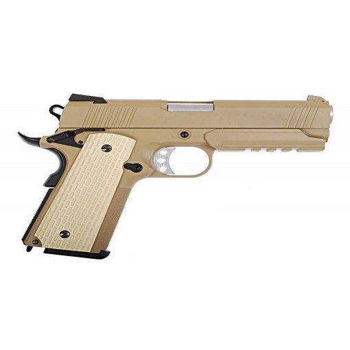 WE Desert Warrior 4.3 Tan avec rail GBB