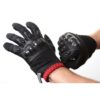 Gants tactiques airsoft renforces noir