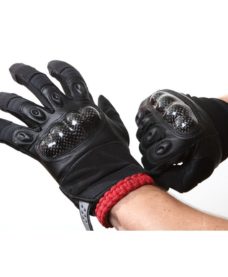 Gants tactiques airsoft renforces noir